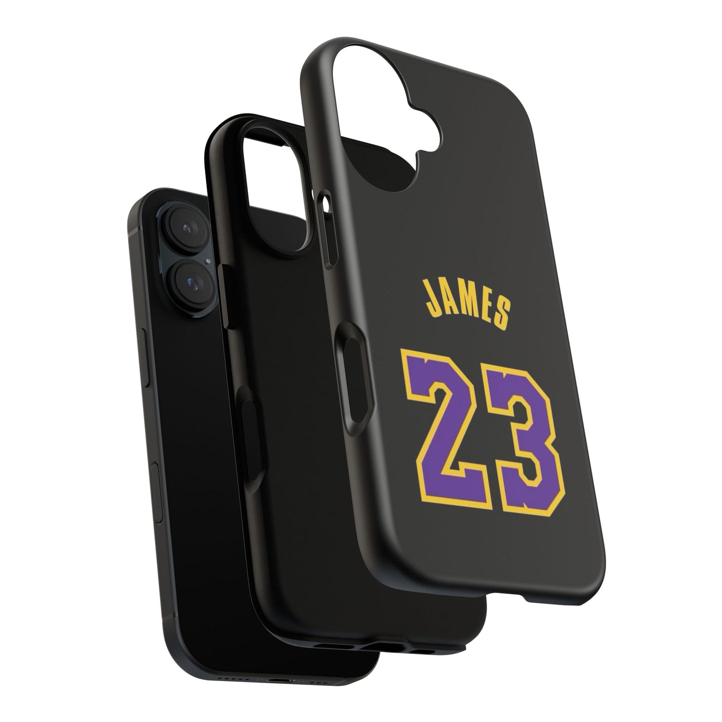 LeBron James King’s Guard Edition – MaxProtect Hybrid Shell, Athletic Profile | iPhone 8–16 Pro Max & Samsung S10–S25 Ultra Compatible