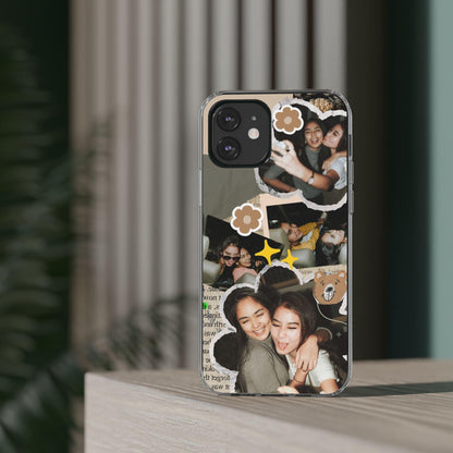 Memories In Retro Templet Custom Printed Clear Cases - covers4phones