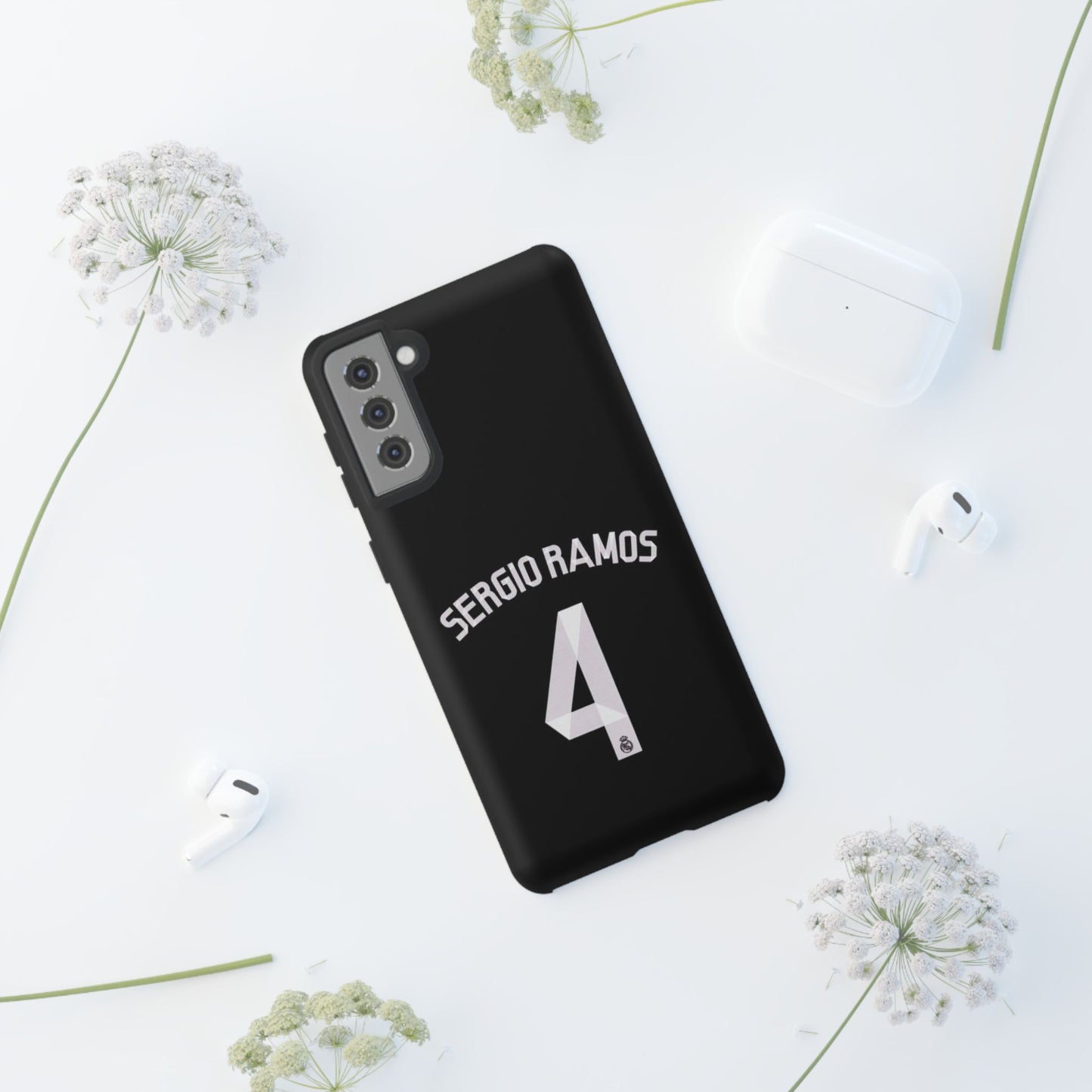 Sergio Ramos Defender Pro – Dual-Layer Shock Absorption & Slim Profile | Compatible with iPhone 8 to 16 Pro Max & Samsung Galaxy S10 to S25 Ultra