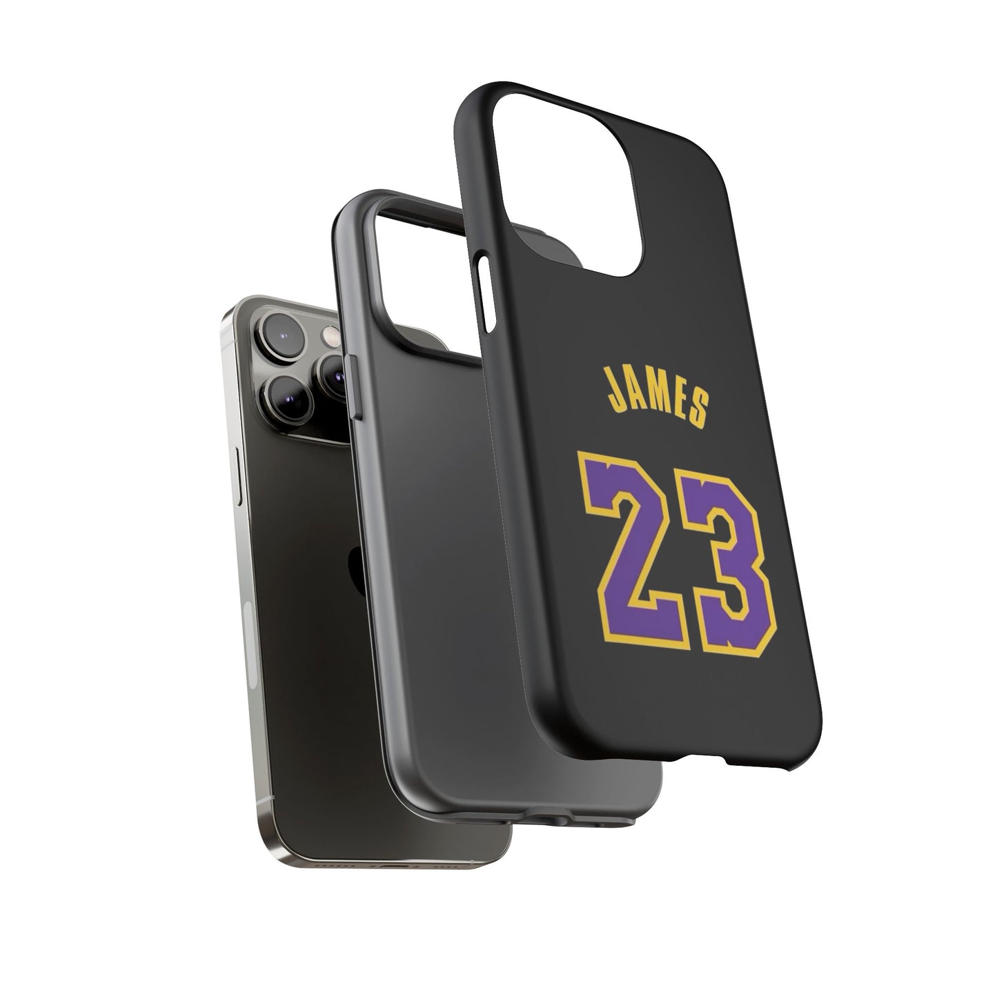 LeBron James King’s Guard Edition – MaxProtect Hybrid Shell, Athletic Profile | iPhone 8–16 Pro Max & Samsung S10–S25 Ultra Compatible