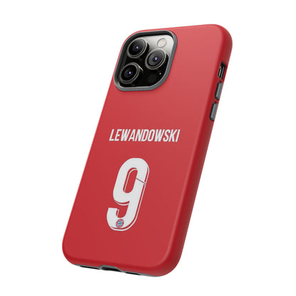 Robert Lewandowski Precision Guard – Dual-Layer Protection & Sleek Design | Compatible with iPhone 8 to 16 Pro Max & Samsung Galaxy S10 to S25 Ultra