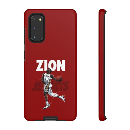 Zion Williamson Power Drive Edition – Rugged Dual-Layer Armor & Slim Fit | Compatible with iPhone 8–16 Pro Max & Samsung S10–S25 Ultra