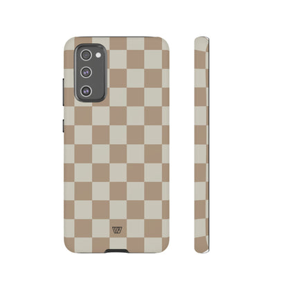 NEUTRAL CHECKERBOARD | Tough Phone Case