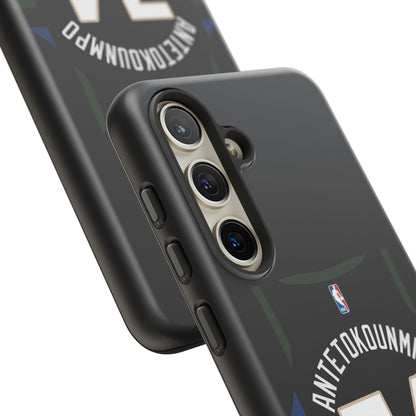 Giannis Antetokounmpo Force Drive Edition – Heavy-Duty ShockGuard Layers, Athletic Slim Fit | iPhone 8–16 Pro Max & Samsung S10–S25 Ultra Supported