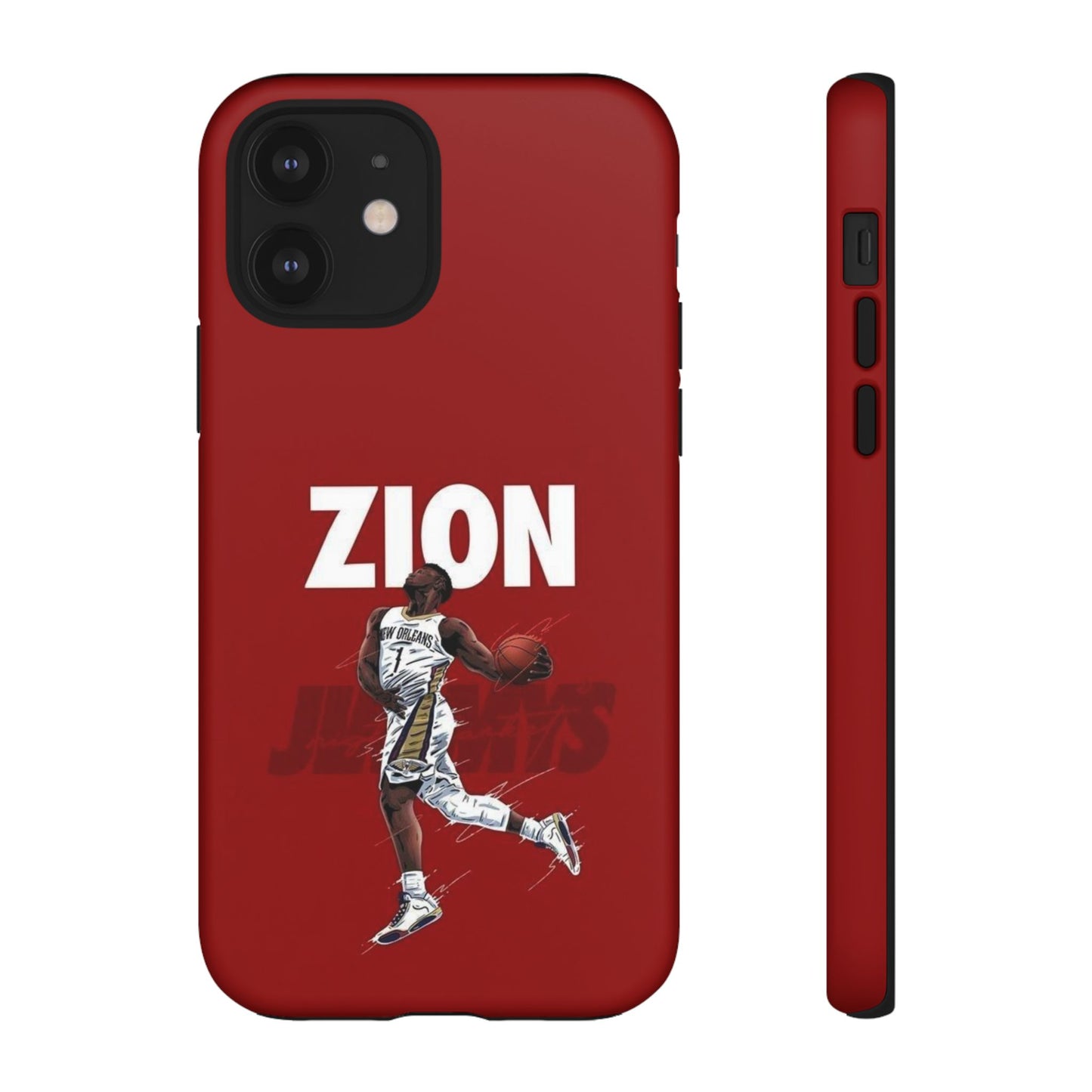 Zion Williamson Power Drive Edition – Rugged Dual-Layer Armor & Slim Fit | Compatible with iPhone 8–16 Pro Max & Samsung S10–S25 Ultra