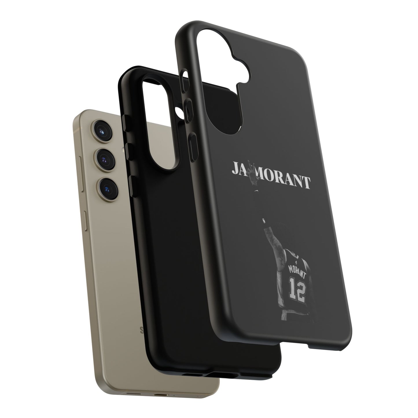 Ja Morant Explosive Drive Series – Shock-Absorbing Dual-Layer Case | Compatible with iPhone 8–16 Pro Max & Samsung Galaxy S10–S25 Ultra