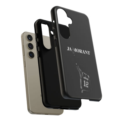 Ja Morant Explosive Drive Series – Shock-Absorbing Dual-Layer Case | Compatible with iPhone 8–16 Pro Max & Samsung Galaxy S10–S25 Ultra