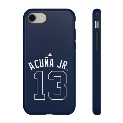 Ronald Acuña Jr. Power Play Phone Case – Bold Style, Braves Energy & MVP Swagger