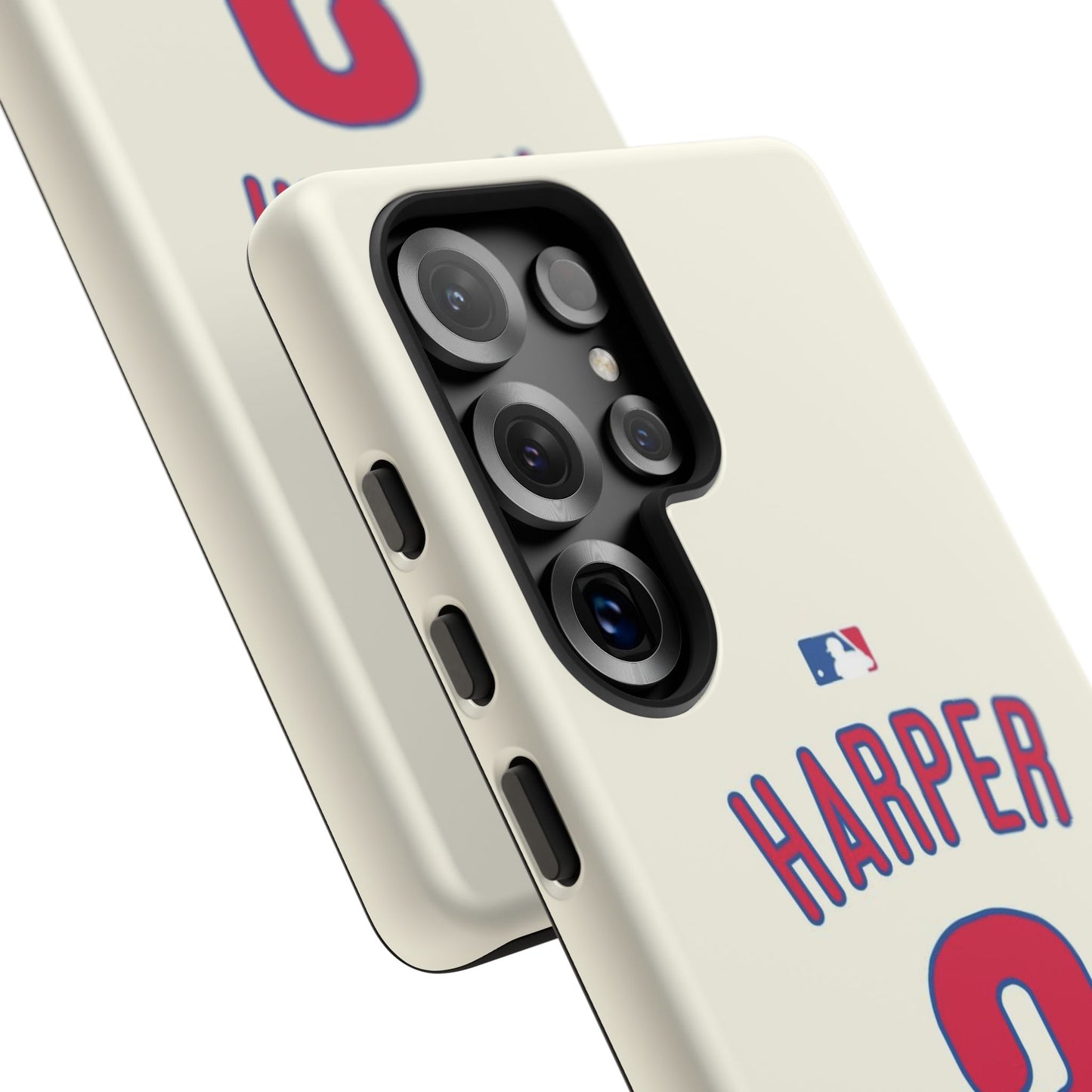 Bryce Harper PowerGrip – Dual-Layer Defense & Slim Fit | Compatible with iPhone 8 to 16 Pro Max & Samsung Galaxy S10 to S25 Ultra