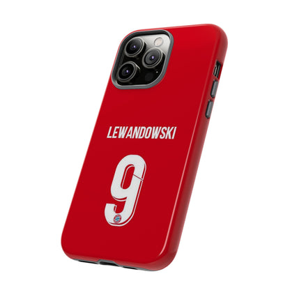Robert Lewandowski Precision Guard – Dual-Layer Protection & Sleek Design | Compatible with iPhone 8 to 16 Pro Max & Samsung Galaxy S10 to S25 Ultra