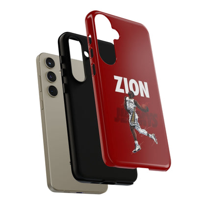Zion Williamson Power Drive Edition – Rugged Dual-Layer Armor & Slim Fit | Compatible with iPhone 8–16 Pro Max & Samsung S10–S25 Ultra