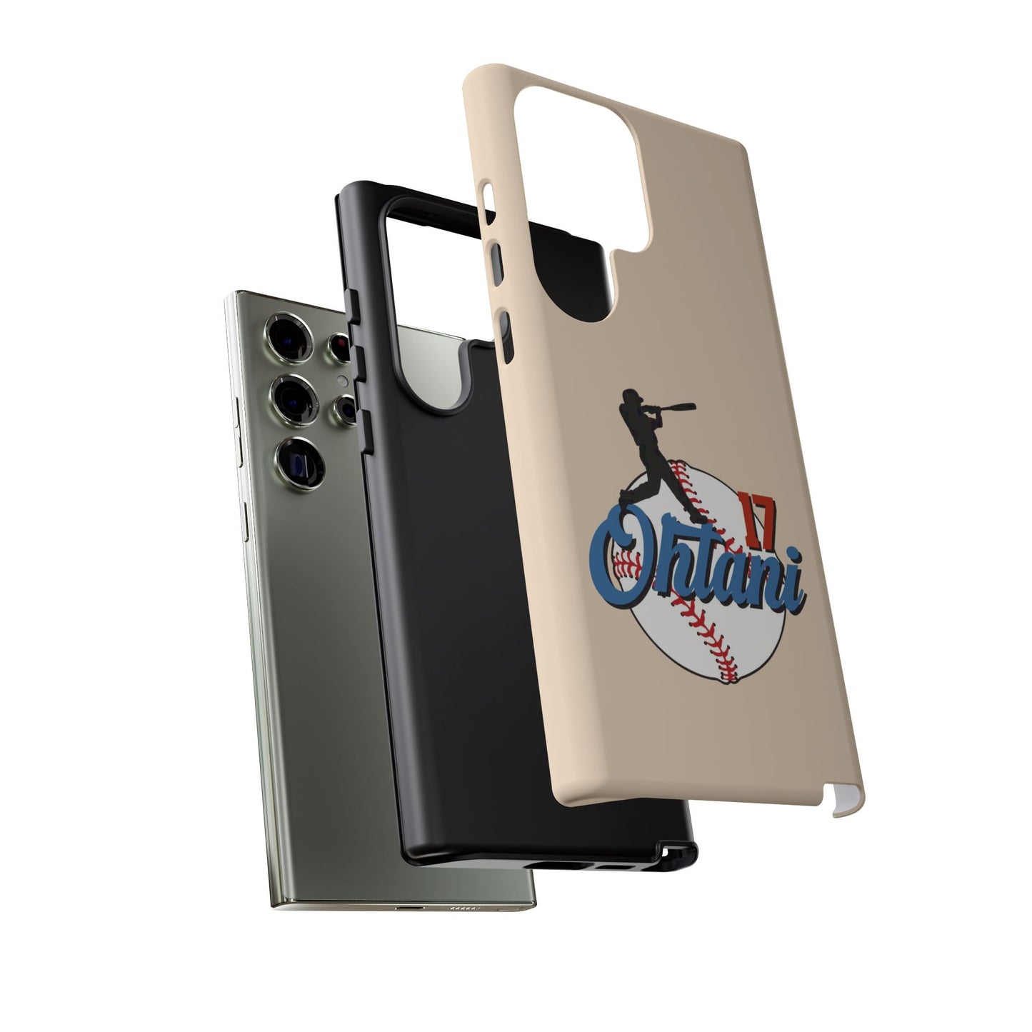 Shohei Ohtani GameChanger Shell – Dual-Layer Defense & Slim Grip | Compatible with iPhone 8 to 16 Pro Max & Samsung Galaxy S10 to S25 Ultra