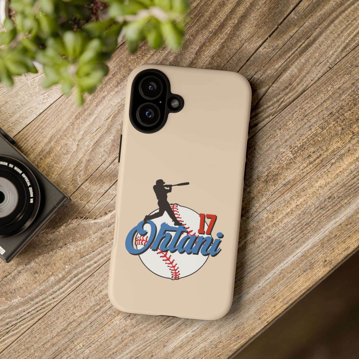 Shohei Ohtani GameChanger Shell – Dual-Layer Defense & Slim Grip | Compatible with iPhone 8 to 16 Pro Max & Samsung Galaxy S10 to S25 Ultra