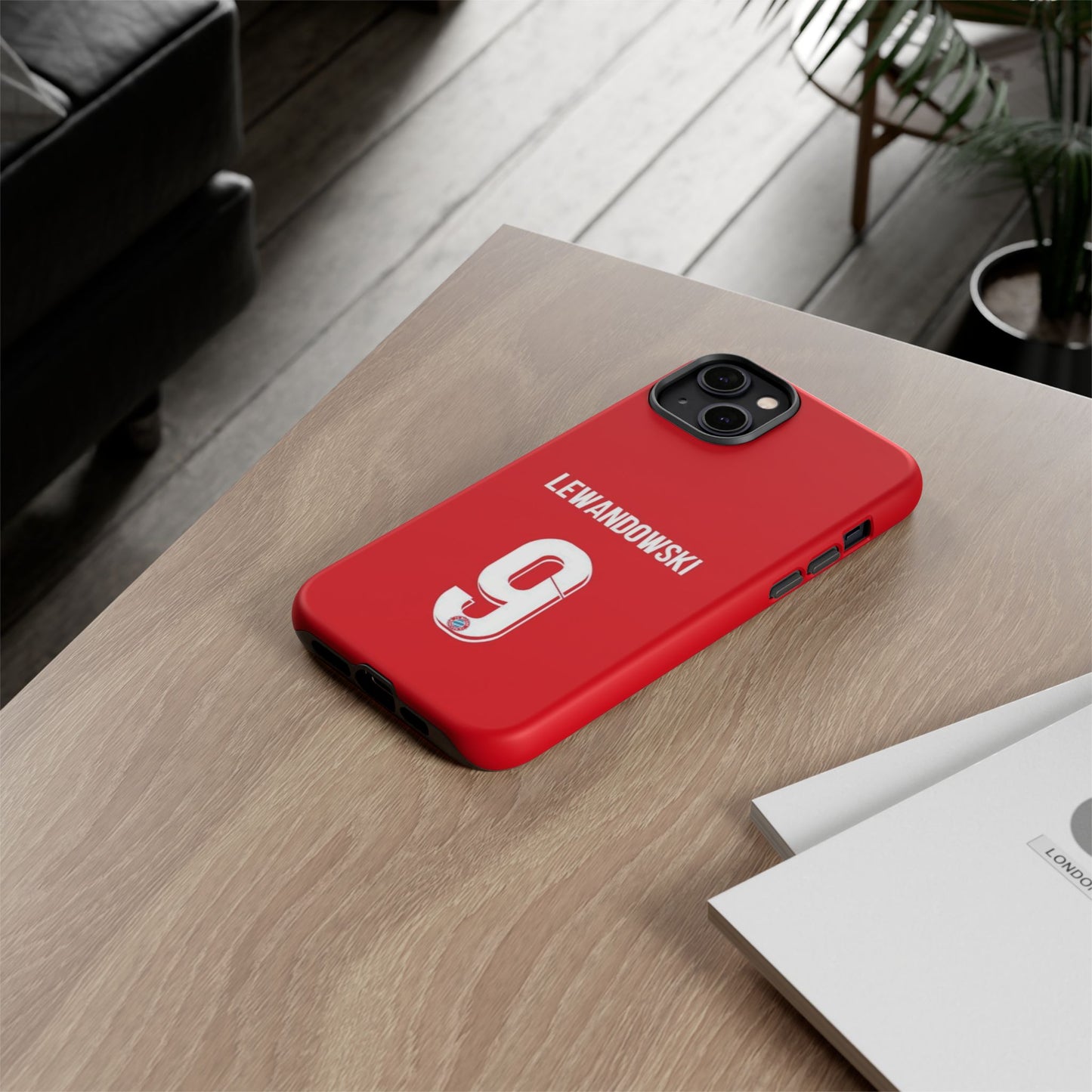 Robert Lewandowski Precision Guard – Dual-Layer Protection & Sleek Design | Compatible with iPhone 8 to 16 Pro Max & Samsung Galaxy S10 to S25 Ultra