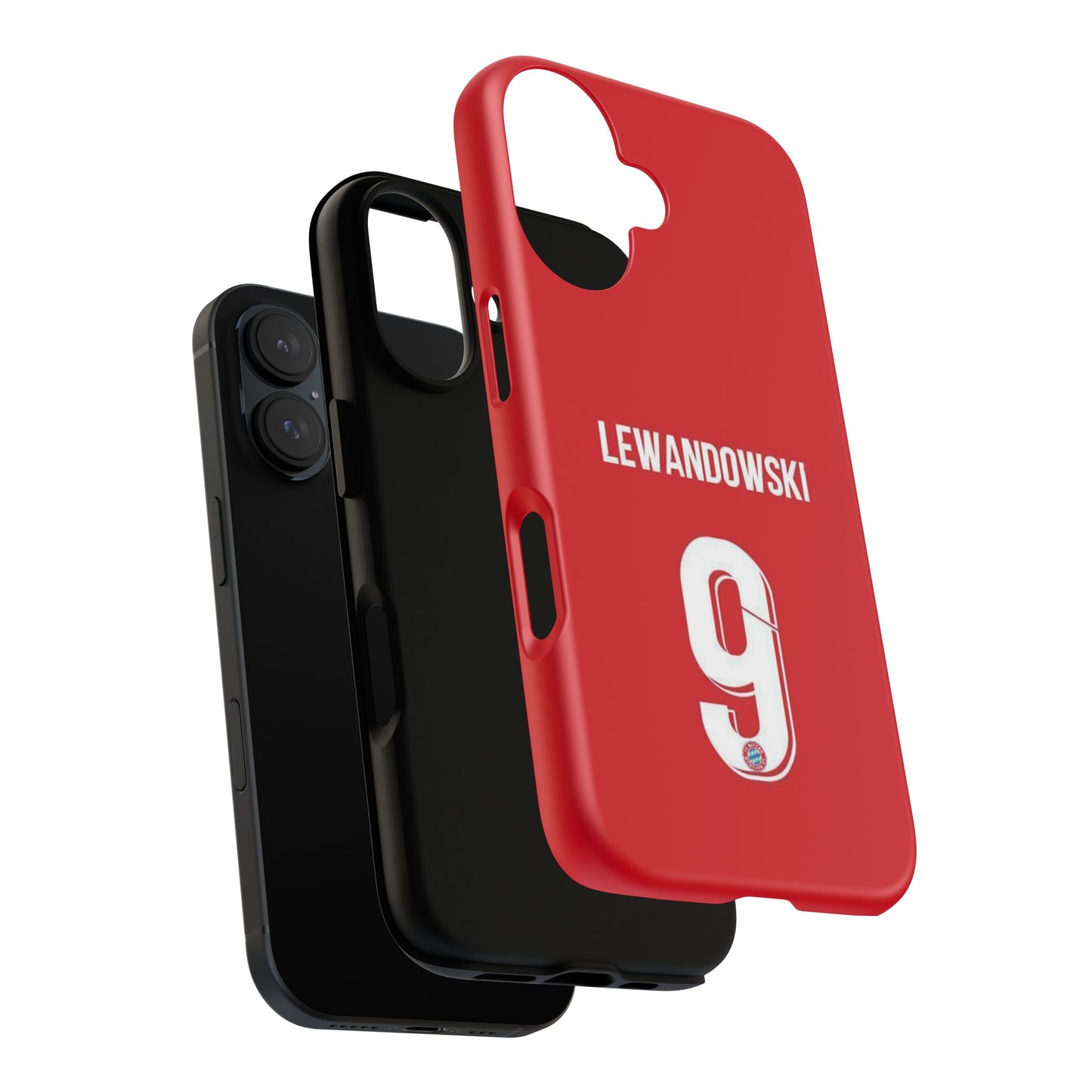Robert Lewandowski Precision Guard – Dual-Layer Protection & Sleek Design | Compatible with iPhone 8 to 16 Pro Max & Samsung Galaxy S10 to S25 Ultra