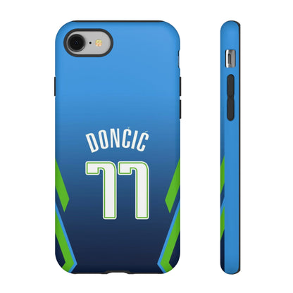 Luka Dončić Ice Vision Edition – Rugged Dual-Layer Build, Slim Fit | Compatible with iPhone 8–16 Pro Max & Samsung Galaxy S10–S25 Ultra