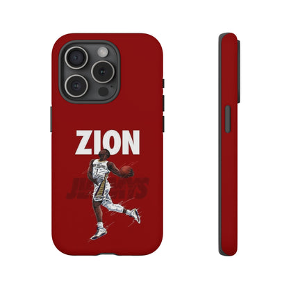 Zion Williamson Power Drive Edition – Rugged Dual-Layer Armor & Slim Fit | Compatible with iPhone 8–16 Pro Max & Samsung S10–S25 Ultra