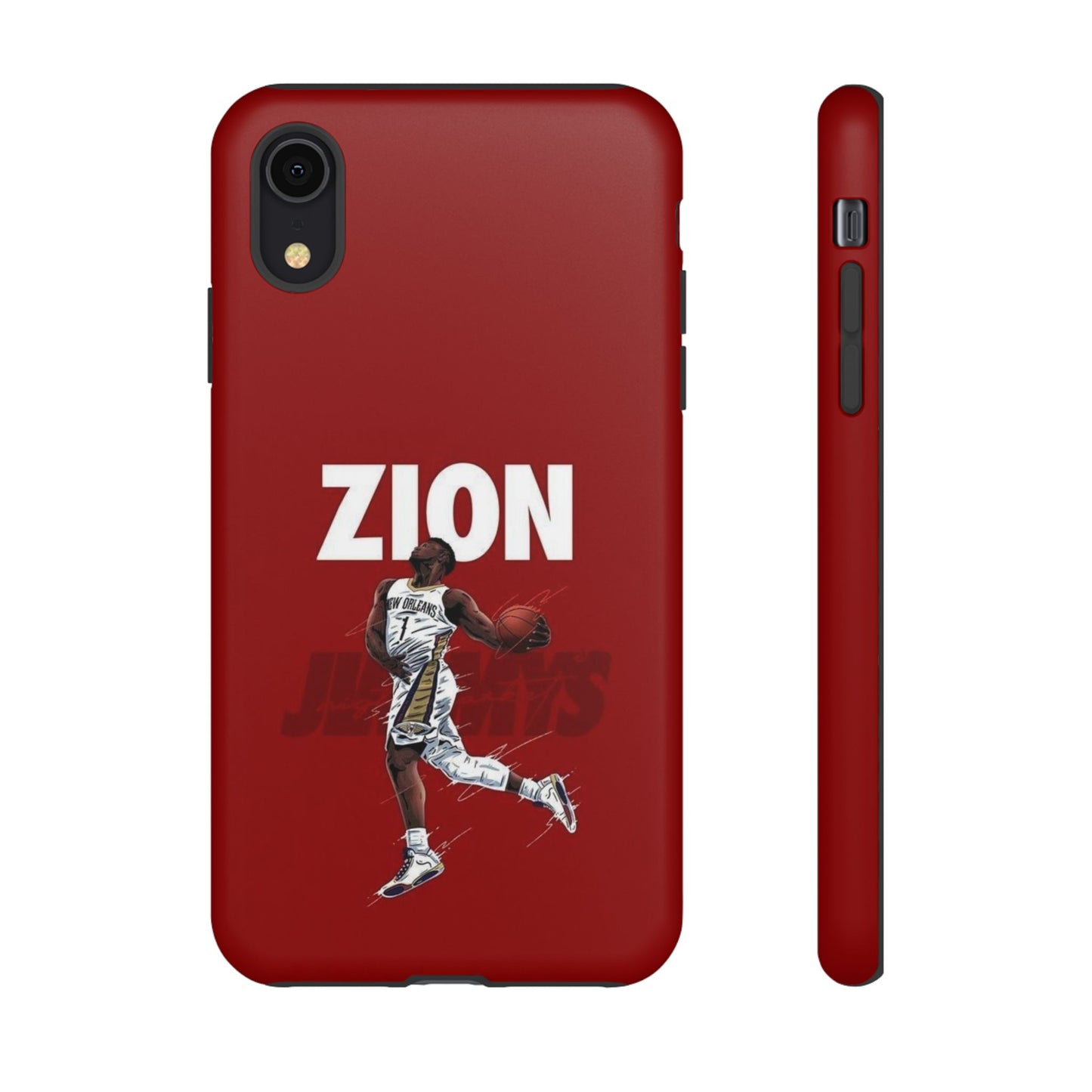Zion Williamson Power Drive Edition – Rugged Dual-Layer Armor & Slim Fit | Compatible with iPhone 8–16 Pro Max & Samsung S10–S25 Ultra