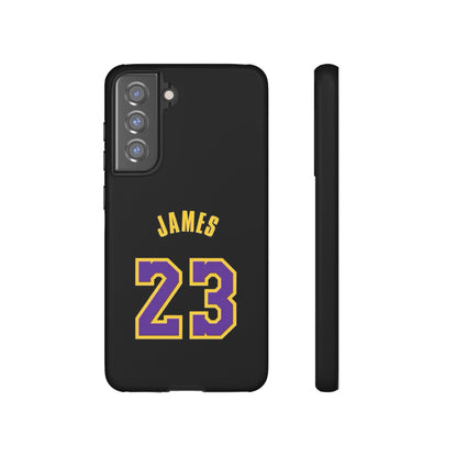 LeBron James King’s Guard Edition – MaxProtect Hybrid Shell, Athletic Profile | iPhone 8–16 Pro Max & Samsung S10–S25 Ultra Compatible