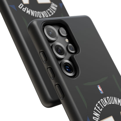 Giannis Antetokounmpo Force Drive Edition – Heavy-Duty ShockGuard Layers, Athletic Slim Fit | iPhone 8–16 Pro Max & Samsung S10–S25 Ultra Supported