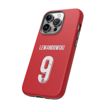 Robert Lewandowski Precision Guard – Dual-Layer Protection & Sleek Design | Compatible with iPhone 8 to 16 Pro Max & Samsung Galaxy S10 to S25 Ultra