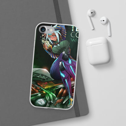 Anime-Inspired Phone Case - Flexi Cases, Custom Phone Cover, Gift for Her, Birthday Present, Unique Cell Phone Accessories