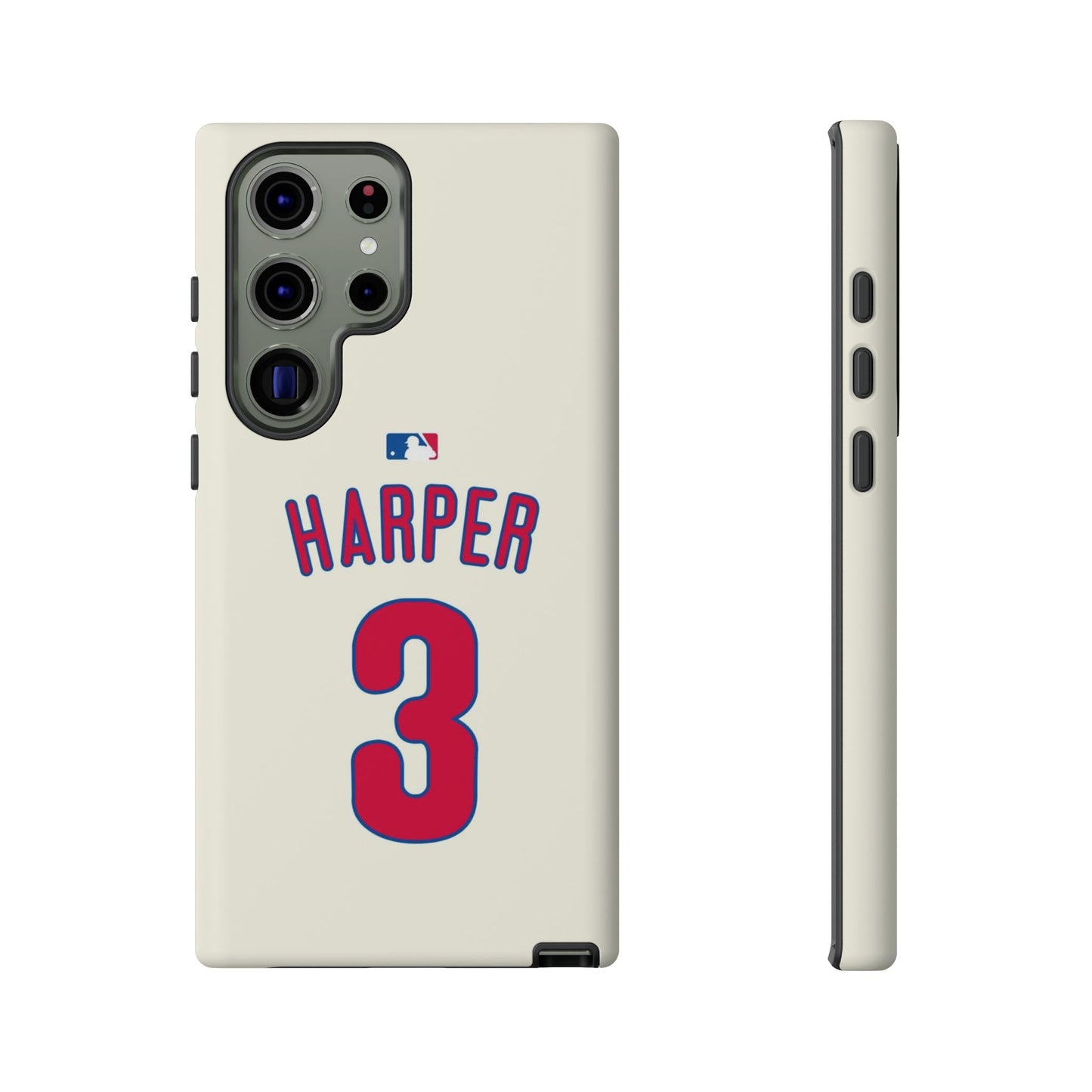 Bryce Harper PowerGrip – Dual-Layer Defense & Slim Fit | Compatible with iPhone 8 to 16 Pro Max & Samsung Galaxy S10 to S25 Ultra