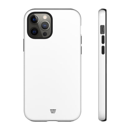 ALL WHITE | Tough Phone Case
