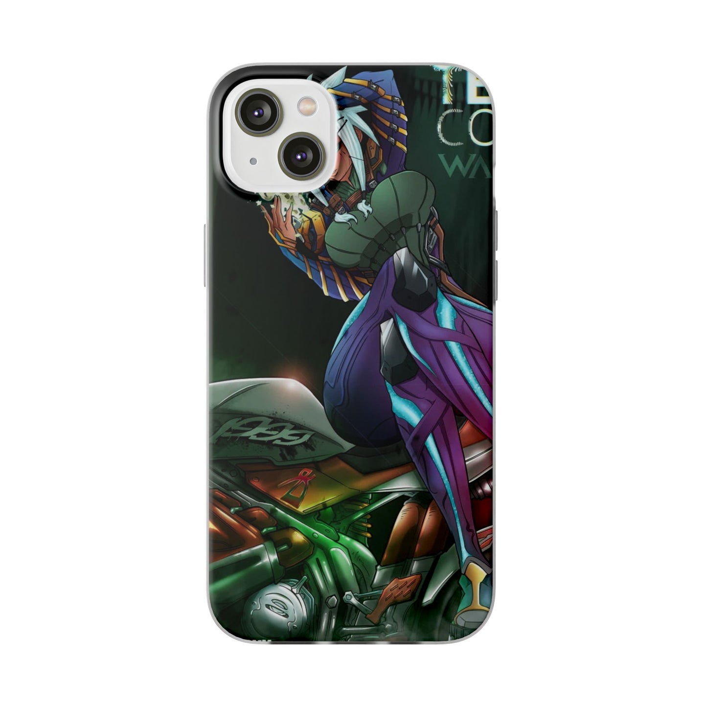 Anime-Inspired Phone Case - Flexi Cases, Custom Phone Cover, Gift for Her, Birthday Present, Unique Cell Phone Accessories