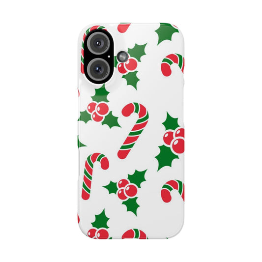 Custom iPhone Tough Phone Case – Christmas Santa Holiday Design, Festive Xmas Protection - covers4phones