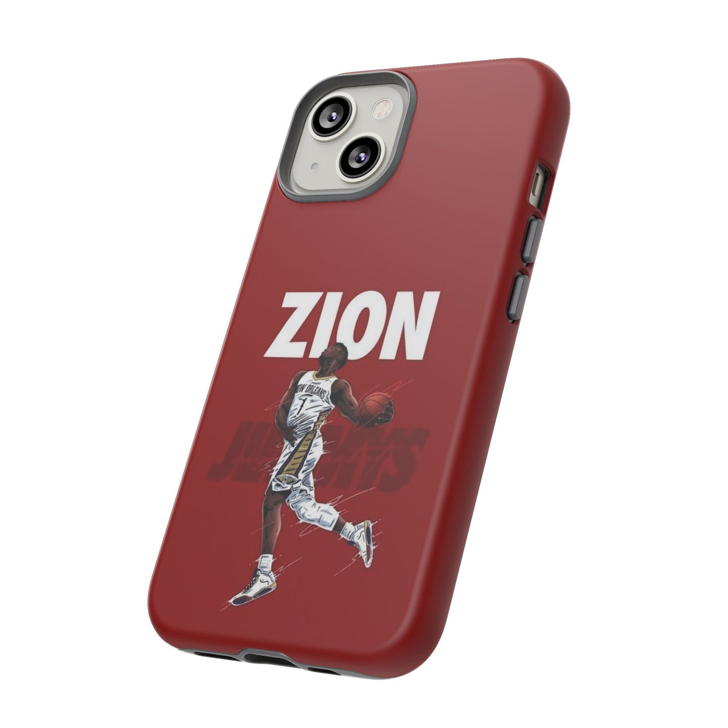 Zion Williamson Power Drive Edition – Rugged Dual-Layer Armor & Slim Fit | Compatible with iPhone 8–16 Pro Max & Samsung S10–S25 Ultra