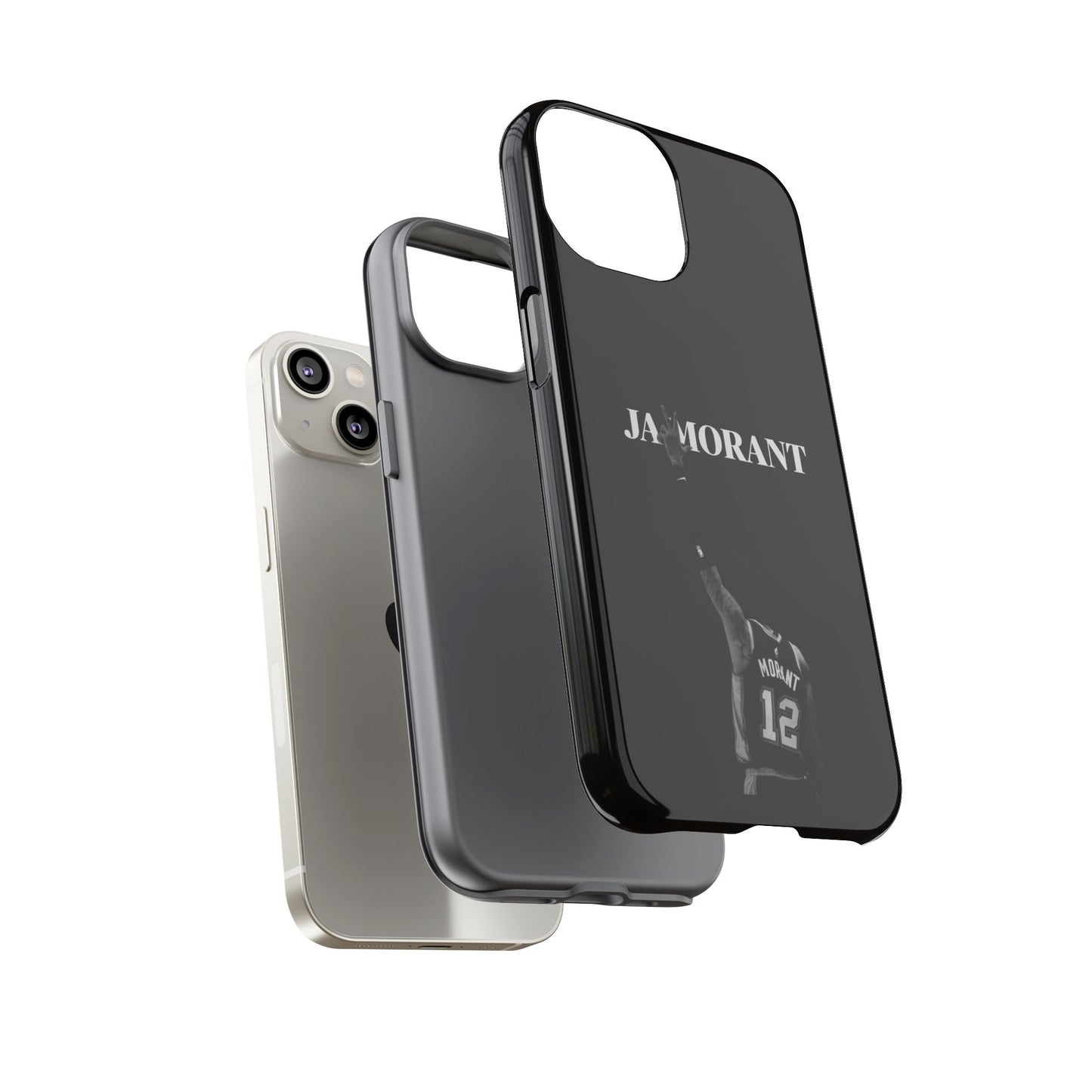 Ja Morant Explosive Drive Series – Shock-Absorbing Dual-Layer Case | Compatible with iPhone 8–16 Pro Max & Samsung Galaxy S10–S25 Ultra