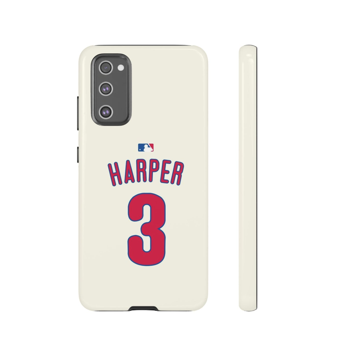 Bryce Harper PowerGrip – Dual-Layer Defense & Slim Fit | Compatible with iPhone 8 to 16 Pro Max & Samsung Galaxy S10 to S25 Ultra
