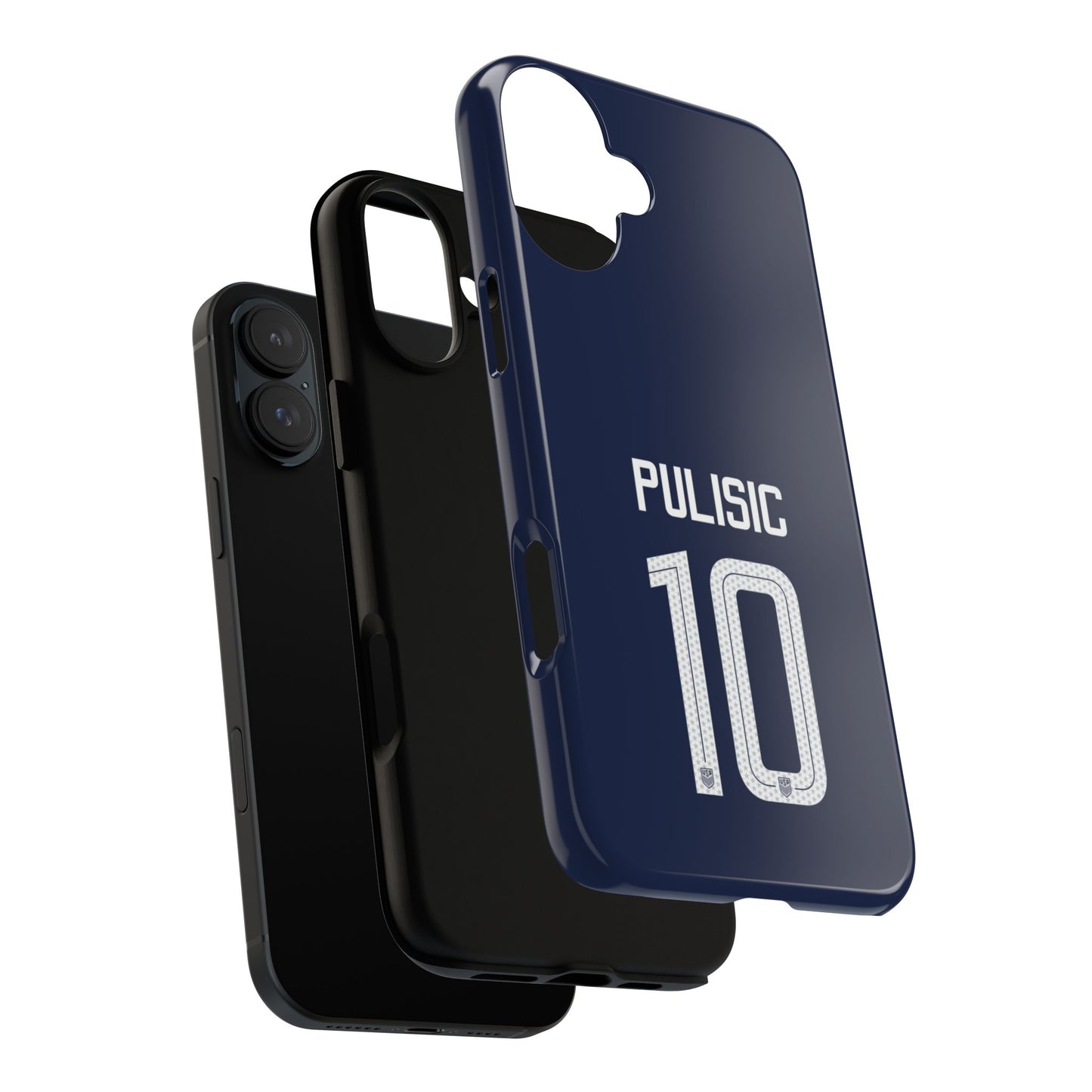 Christian Pulisic Precision Armor – Dual-Layer Durability & Sleek Fit | Compatible with iPhone 8 to 16 Pro Max & Samsung Galaxy S10 to S25 Ultra