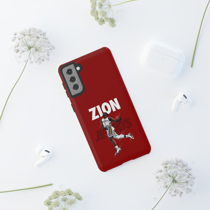 Zion Williamson Power Drive Edition – Rugged Dual-Layer Armor & Slim Fit | Compatible with iPhone 8–16 Pro Max & Samsung S10–S25 Ultra