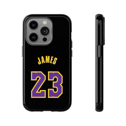 LeBron James King’s Guard Edition – MaxProtect Hybrid Shell, Athletic Profile | iPhone 8–16 Pro Max & Samsung S10–S25 Ultra Compatible