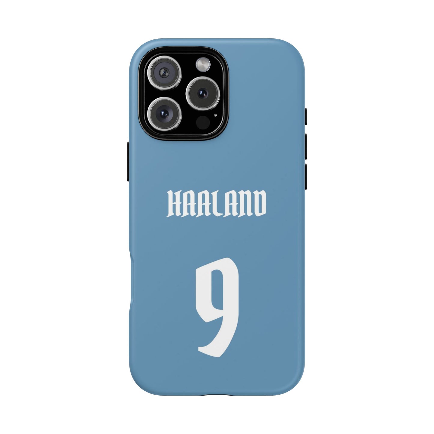 Erling Haaland PowerStrike – Rugged Dual-Layer Protection & Slim Profile | Compatible with iPhone 8 to 16 Pro Max & Samsung Galaxy S10 to S25 Ultra