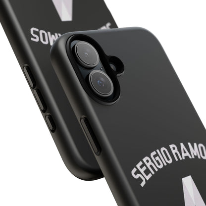 Sergio Ramos Defender Pro – Dual-Layer Shock Absorption & Slim Profile | Compatible with iPhone 8 to 16 Pro Max & Samsung Galaxy S10 to S25 Ultra