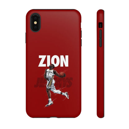 Zion Williamson Power Drive Edition – Rugged Dual-Layer Armor & Slim Fit | Compatible with iPhone 8–16 Pro Max & Samsung S10–S25 Ultra