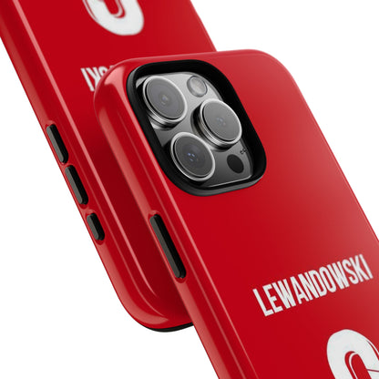 Robert Lewandowski Precision Guard – Dual-Layer Protection & Sleek Design | Compatible with iPhone 8 to 16 Pro Max & Samsung Galaxy S10 to S25 Ultra
