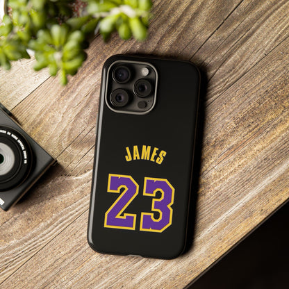 LeBron James King’s Guard Edition – MaxProtect Hybrid Shell, Athletic Profile | iPhone 8–16 Pro Max & Samsung S10–S25 Ultra Compatible