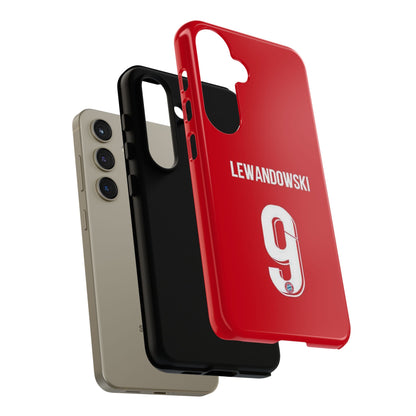 Robert Lewandowski Precision Guard – Dual-Layer Protection & Sleek Design | Compatible with iPhone 8 to 16 Pro Max & Samsung Galaxy S10 to S25 Ultra