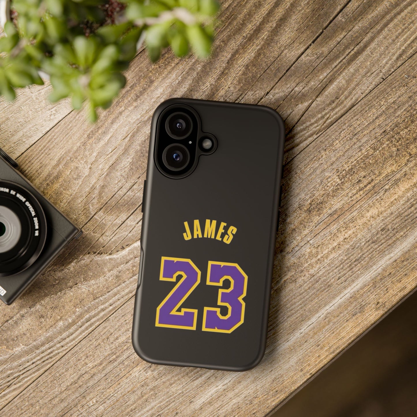 LeBron James King’s Guard Edition – MaxProtect Hybrid Shell, Athletic Profile | iPhone 8–16 Pro Max & Samsung S10–S25 Ultra Compatible