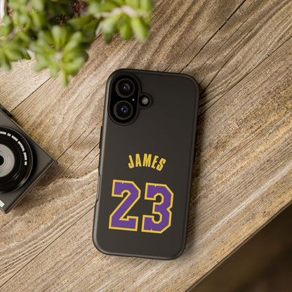 LeBron James King’s Guard Edition – MaxProtect Hybrid Shell, Athletic Profile | iPhone 8–16 Pro Max & Samsung S10–S25 Ultra Compatible