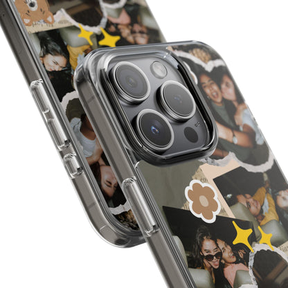 Memories In Retro Templet Custom Printed Clear Cases - covers4phones