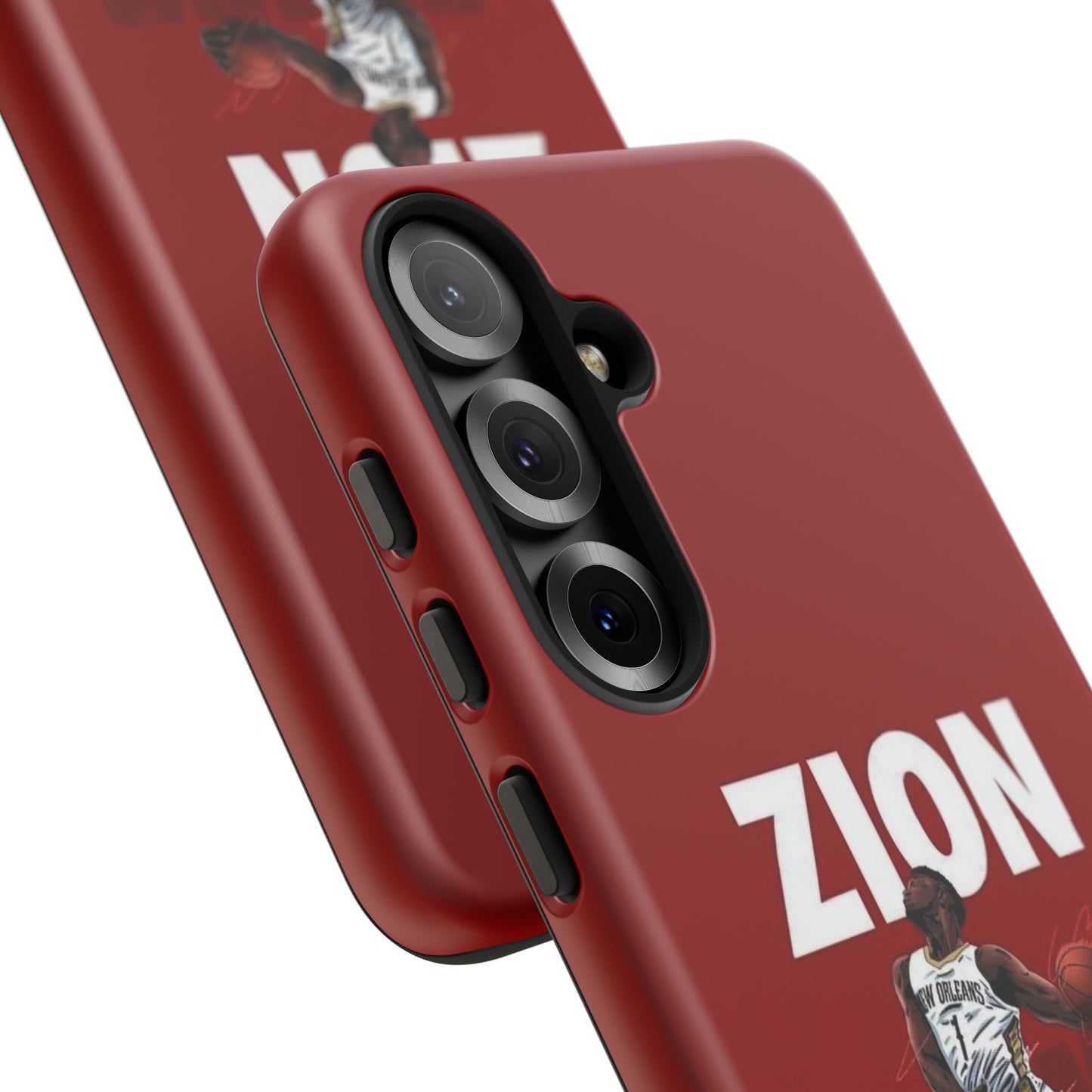 Zion Williamson Power Drive Edition – Rugged Dual-Layer Armor & Slim Fit | Compatible with iPhone 8–16 Pro Max & Samsung S10–S25 Ultra