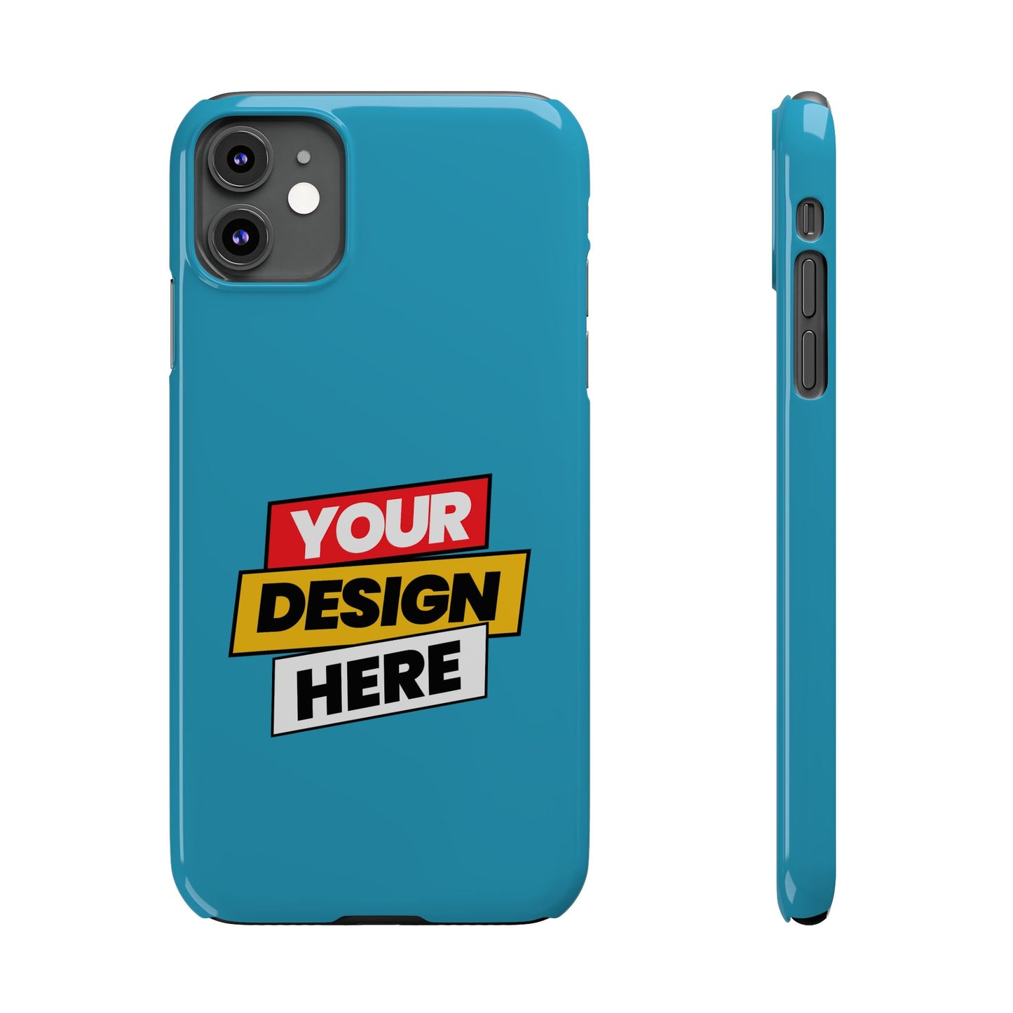 Cool Cat Slim Phone Case, Personalized Gift, Trendy Pet Lover Accessory, Unique Phone Cover, Animal Lover Case, Birthday Present