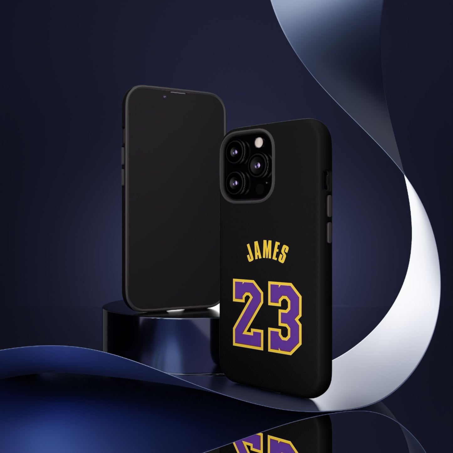 LeBron James King’s Guard Edition – MaxProtect Hybrid Shell, Athletic Profile | iPhone 8–16 Pro Max & Samsung S10–S25 Ultra Compatible
