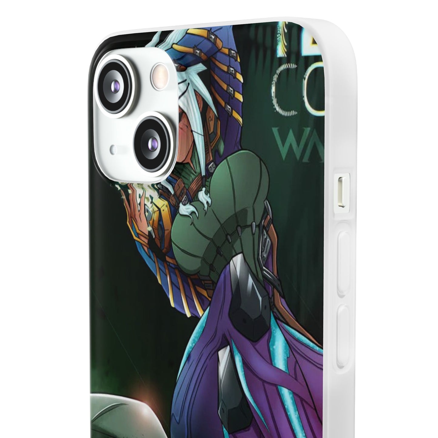 Anime-Inspired Phone Case - Flexi Cases, Custom Phone Cover, Gift for Her, Birthday Present, Unique Cell Phone Accessories