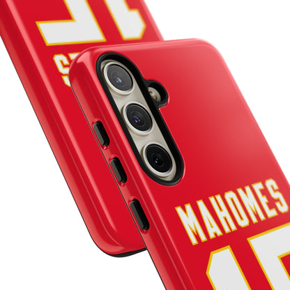 Patrick Mahomes Precision Armor – Dual-Layer Shock Resistance & Sleek Fit | Compatible with iPhone 8–16 Pro Max & Galaxy S10–S25 Ultra